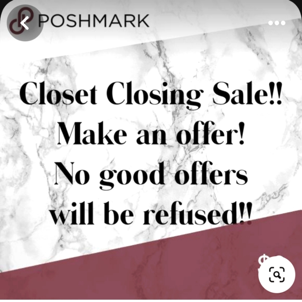 Closet closing sale